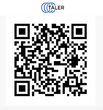 GNU Taler QR-Code