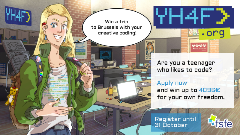 youth hacking 4 freedom: programmierwettbewerb für jugendliche
