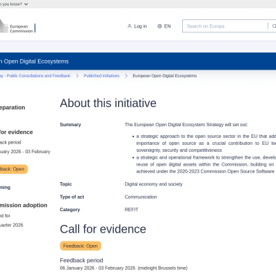 eu fragt nach feedback
