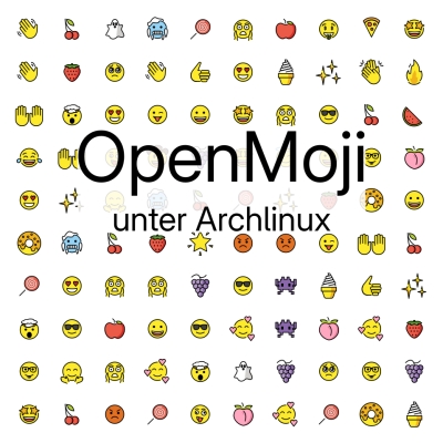 openmoji color unter arch linux