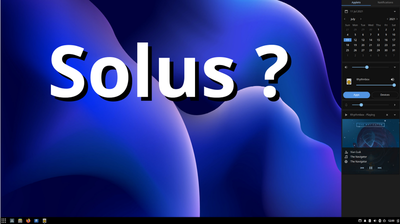 was ist bei solus os los?