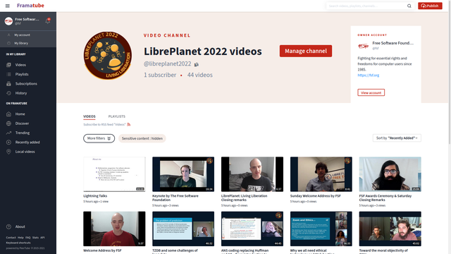 libreplanet 2022 - die videos sind da