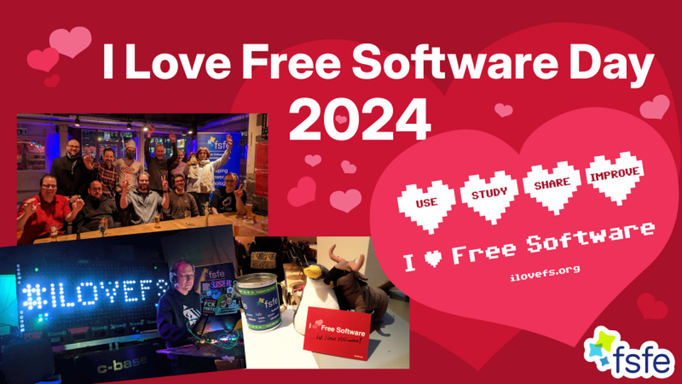 i love free software day 2024