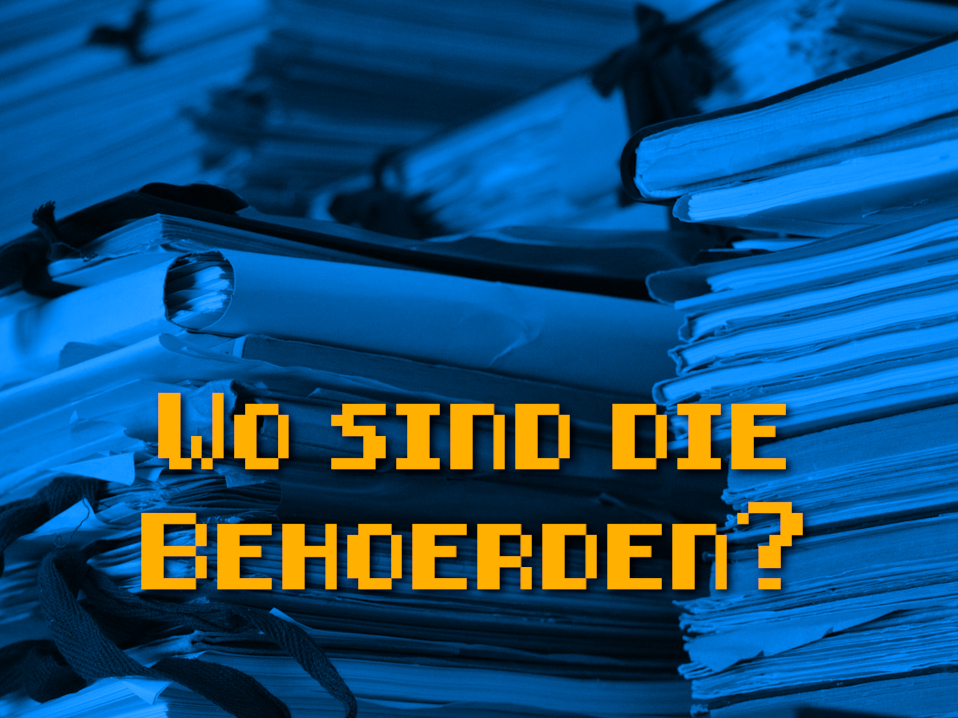 Ückück und das fediverse: wo sind die behörden?