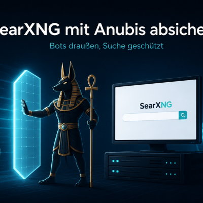 anubis vor searxng: bots mit proof of work ausbremsen