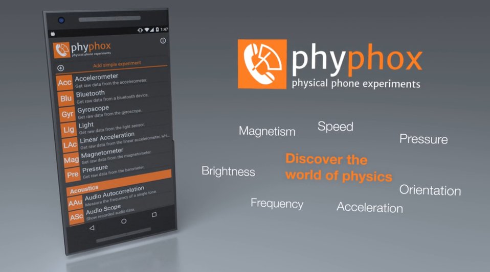 phyphox - das labor in der hosentasche