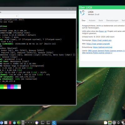 opensuse leap 16.1 (release candidate) test