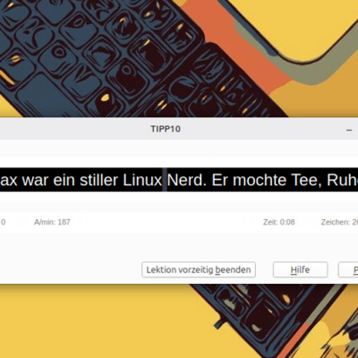 highspeed auf der tastatur mit tipp10