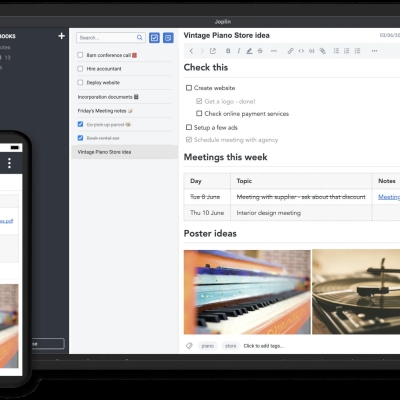 vorstellung einer arbeitsweise mit joplin