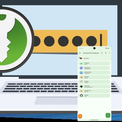 keepassxc - passwörter sicher und synchronisiert abspeichern