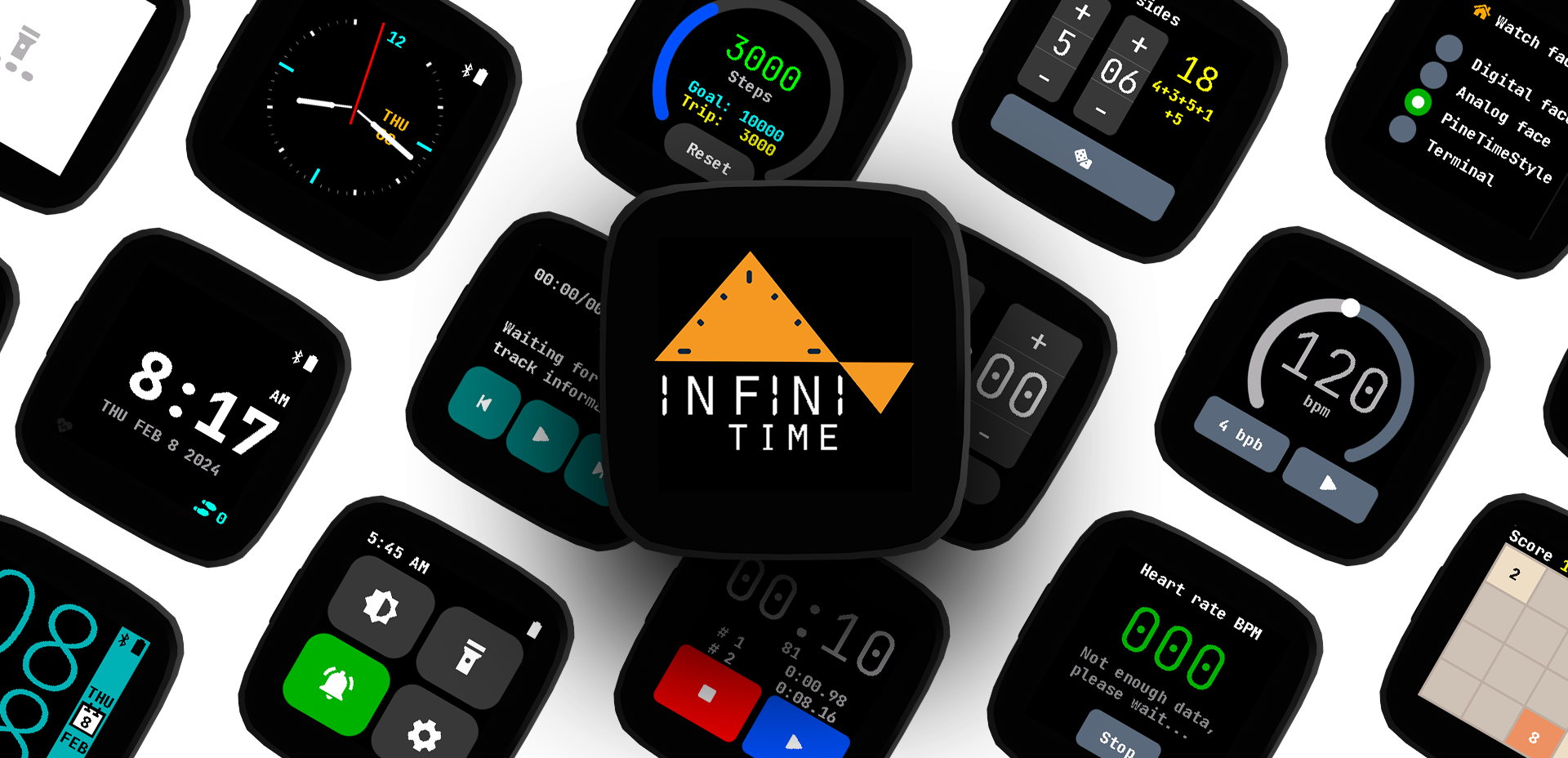 infinitime 1.11 - fosdem 2023 edition