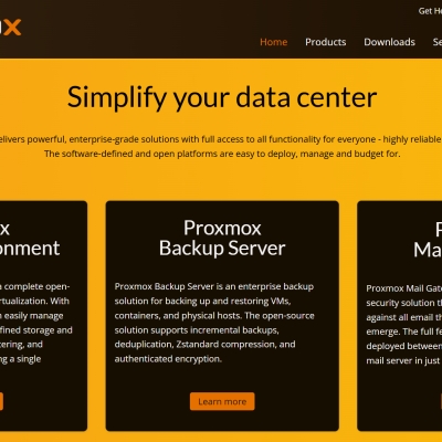 proxmox auf dem laptop