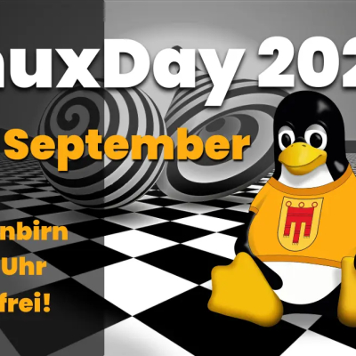 gnu/linuxday in vorarlberg - 26.09.2026
