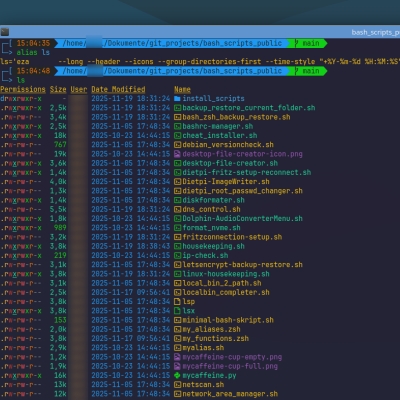 nerd-fonts installieren