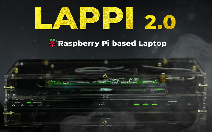 kleiner raspberry pi laptop: lappi 2.0