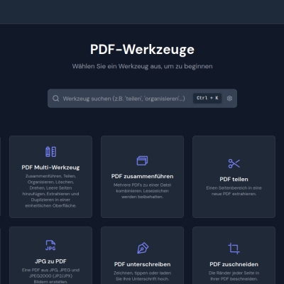 bentopdf ein schweizer taschenmesser für pdfs