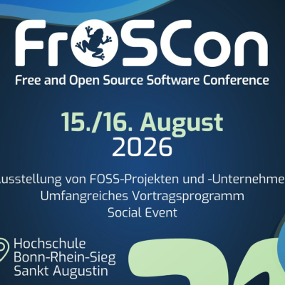 das programm der froscon ist da
