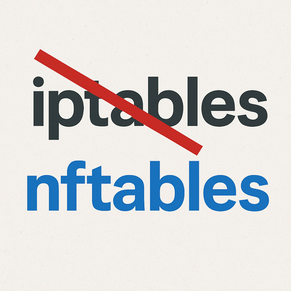 korrektur: warum ich künftig lieber über nftables schreibe