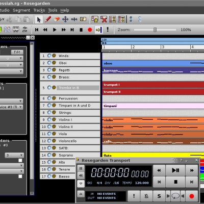 rosegarden 20.06 bringt neue funktionen und verbesserungen