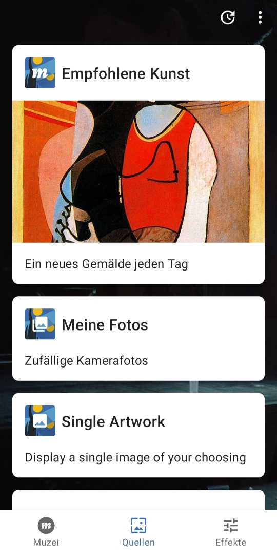 android hintergrundbilder mit muzei