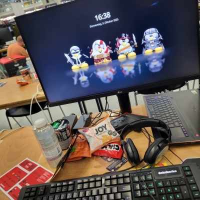 lan-party mit linux desktop: kann das gut gehen?