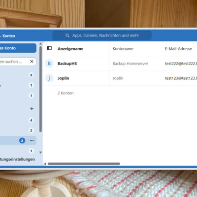 nextcloud: daten besser ordnen mit zusätzlichen konten
