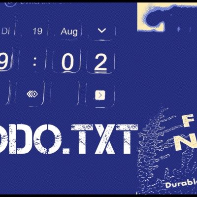 sleek und todo.txt - zukünftige termine verbergen