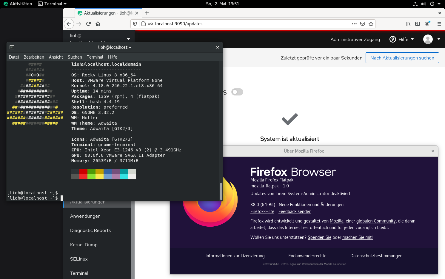 rocky linux 8.3 release candidate 1 veröffentlicht