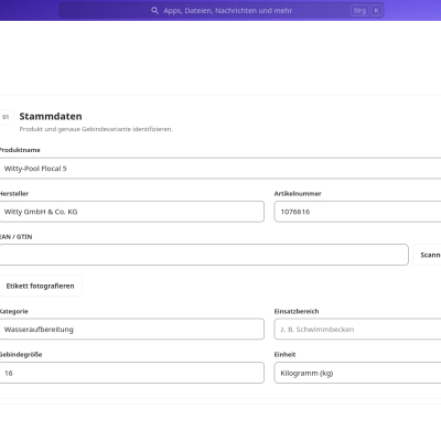 vibe coding projekt: ein inventur helfer für die arbeit