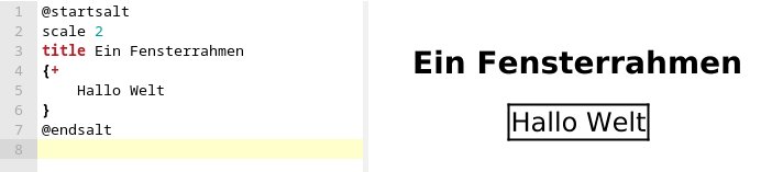 Wireframe mit Salz Wireframe mit Salz