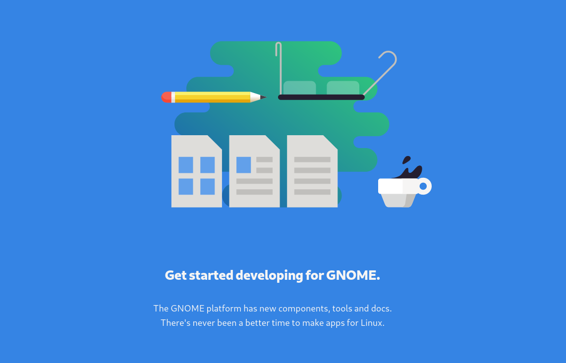 neues design für die gnome-entwicklerdokumentation