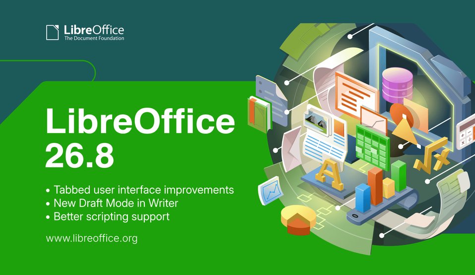 libreoffice 26.8 ist erschienen