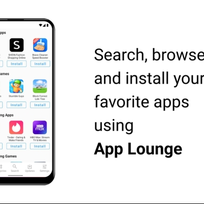 /e/os app lounge