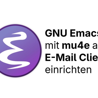 e-mails mit gnu emacs und mu4e