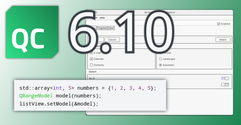 neuerungen mit qt6.10