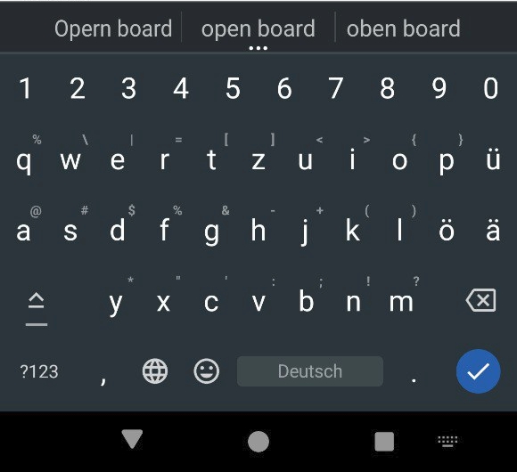 tastatur-serie: alternative smartphone-tastaturen: openboard