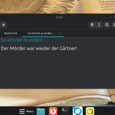 gnote: eine notiz für den geistesblitz!