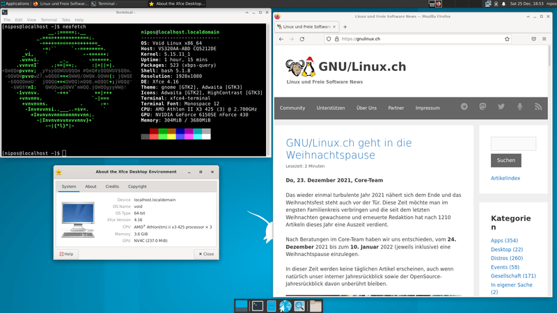 init freedom: void linux