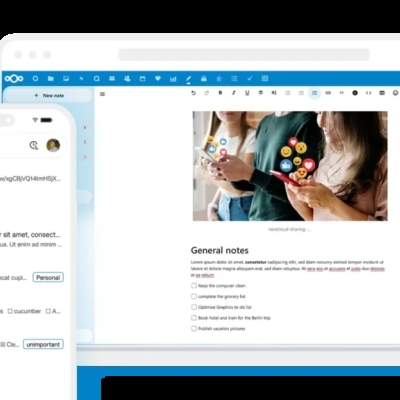video: nextcloud kalender, kontakte und notizen