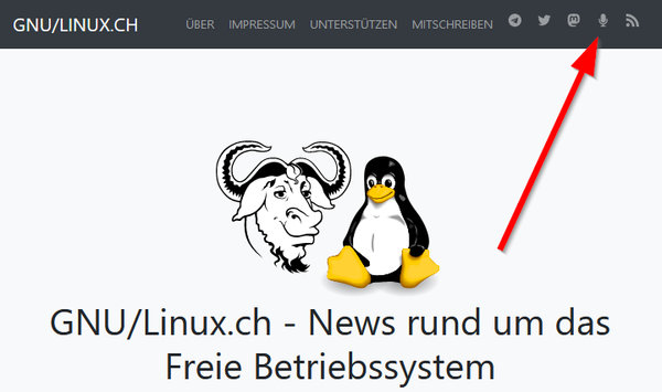 gnu/linux.ch liefert news-podcast