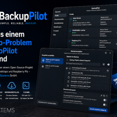 wie aus einem backup-problem backuppilot entstand